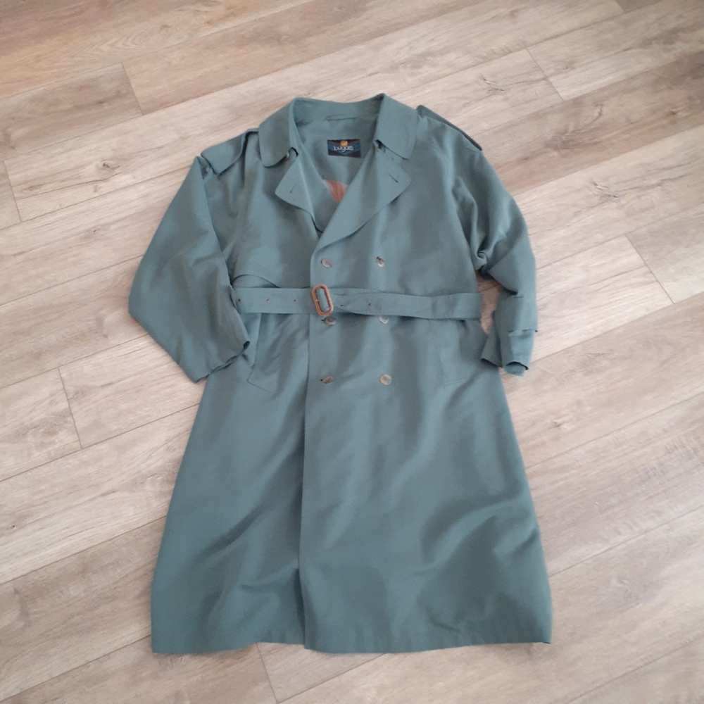Vintage/Retro 80's Bugatti Businesscore Oversized Streetwear Trench - Picture 14 of 15